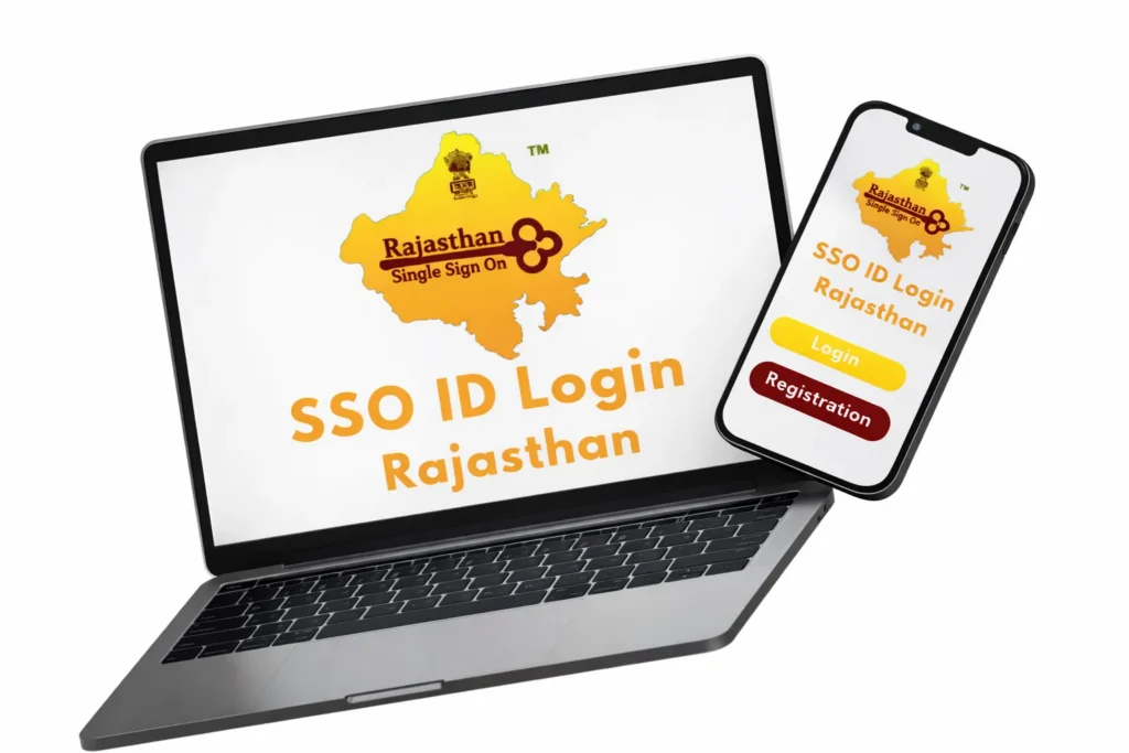 SSO ID 1 Rajasthan SSO ID Login interface displayed 1