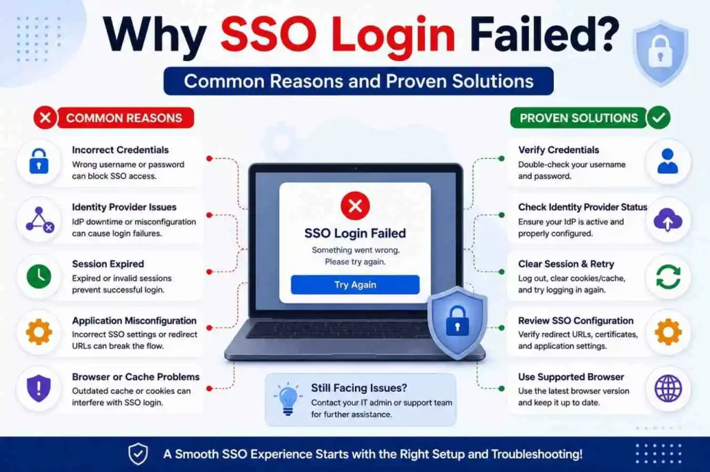 Why SSO Login Failed Common Reasons and Proven Solutions